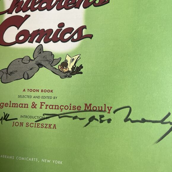 Toon Treasury of Classic Childrens Comics Signed by Art Spiegelman & Mouly 1stEd - Picture 9 of 15